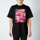 Mi-ko ☠毒気少女💜のPinkish Syndrome  Regular Fit T-Shirt