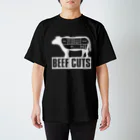 AURA_HYSTERICAのBeef_Cuts スタンダードTシャツ