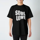 music bar SOUL LOVEのSOUL LOVE　ロゴ　third スタンダードTシャツ