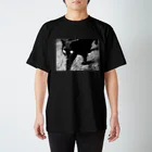 Radiostar suzuriSHOPの銀鉤舎　Cats rule the world スタンダードTシャツ