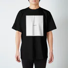 LunAのブランド名グラフィック スタンダードTシャツ