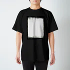 Яаgiйу®（黒髪猫系男子）のモノクロモード スタンダードTシャツ