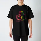 SawadeechaoのHappyElephant（マルチピンク） Regular Fit T-Shirt