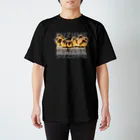 “すずめのおみせ” SUZURI店の東京すずめ（集合!! ver.2） スタンダードTシャツ