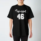 I LOVE BASS SHOPのヘビーシロー（白字） Regular Fit T-Shirt