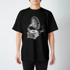 Momi Buncho Lab SHOPの蓄音機文鳥 Regular Fit T-Shirt