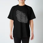  むきむき   地球生活の小魚軍団 スタンダードTシャツ