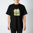 アソビドットライフの【Full Colored】本好きねこ The BOOK / BK-T1 Regular Fit T-Shirt