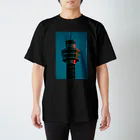 AUCHのAUCH フォトTシャツ 黒 Regular Fit T-Shirt