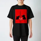 にうにう屋の豊後牛vs関アジ スタンダードTシャツ