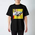 ねこのあしあとのふしぎなねこちゃん Regular Fit T-Shirt