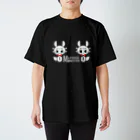 空ヲ巡ル旅のまつげモンスター No.001(白文字) Regular Fit T-Shirt