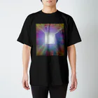 I'll Kis†のモン・サン=ミシェル 或る暖炉から 見上げた空 スタンダードTシャツ