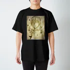 ぺちゃの ○。銀狐堂。○ の紙のもと スタンダードTシャツ