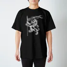 maison APHRODITEのしし座（Leo）_WhitePrint スタンダードTシャツ