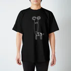 のほほん舎のきりんTシャツ（こいいろ） スタンダードTシャツ