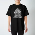 OW STOREの熊本城武者返し　イラストカラー：ホワイト Regular Fit T-Shirt