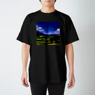 Earlyのぐりーん＆ぶるう Regular Fit T-Shirt