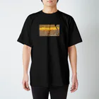 もらいタバコのぐるの夕方 スタンダードTシャツ