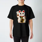 テロメアクリエイト の招き猫 スタンダードTシャツ