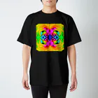 HIRO CollectionのRainbow Rose スタンダードTシャツ