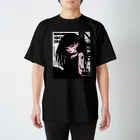 青柳カヲルのGothGirl-black スタンダードTシャツ