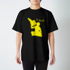 おろしぽんづ超公式グッズショップの「ただいま」黄 濃色 Regular Fit T-Shirt