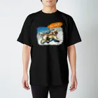 Yuhki | おばけのゆうき 公式オンラインショップのトイプードルのよものホリデー(ちぎり絵) 티셔츠