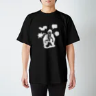 PADKA（ぱだか）の落語家 White Regular Fit T-Shirt