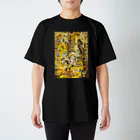 PruneOnTheBridgeのyellowy disco スタンダードTシャツ