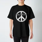 ドット屋さんのPacifist(ホワイト)／ドット絵 Regular Fit T-Shirt