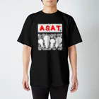 しゅりぺのゆる～いショップのあしあとシルエット　No.1  Regular Fit T-Shirt