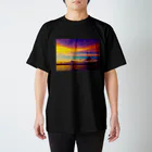 mizuphoto galleryの絶望と希望 Regular Fit T-Shirt