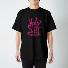 HOLYSHIT STUFFのHOLYSHIT PINK LOGO Regular Fit T-Shirt