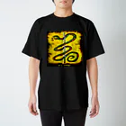 Hebi KatanaのHebi Katana logo T-shirt Regular Fit T-Shirt