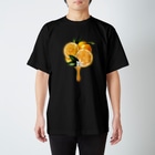 カワウソとフルーツの【forseasons】オレンジ Regular Fit T-Shirt