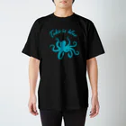 gemgemshopのタ(ー)コイズブルー スタンダードTシャツ