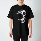 DRIPPEDのTYSON'S TATTOO 白ロゴ スタンダードTシャツ