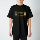 空と花 の柴距離です スタンダードTシャツ