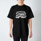 シンタとケンジの秘密基地ゴールドの秘密基地ロゴ（WHITE) Regular Fit T-Shirt