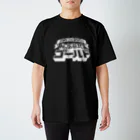 シンタとケンジの秘密基地ゴールドの秘密基地ロゴ（WHITE) スタンダードTシャツ