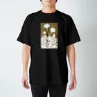 気ままに創作　よろず堂の花咲く小径⑤きいろ スタンダードTシャツ