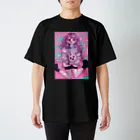 かわいすぎるウサちゃんSHOPのかわいすぎるウサちゃん（＆女の子ver.） スタンダードTシャツ