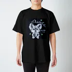 ぱすてるPOPの黒板わんにゃんのヨークシャテリア スタンダードTシャツ