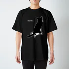 ハチワレ猫　ハチのお店のハチワレ猫　ハチ Big 背面 ver. Regular Fit T-Shirt