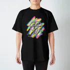 a-stilbe (アスチルベ)の貴方の人生も宝石の様に輝いています (文字色違い) スタンダードTシャツ