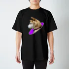 些細な心の日曜日の眠り柴犬 スタンダードTシャツ