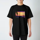 あとりえエール＠商店のSunsetと華やかな休日 Regular Fit T-Shirt