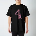 刺青 彫虎ARTのフォーティアール（牡丹） スタンダードTシャツ