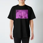 BU56$EKAIのmellow meow スタンダードTシャツ